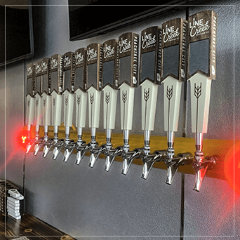 Powder Coated Beer Tower Taps