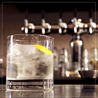 Cocktail Poured From A Tap