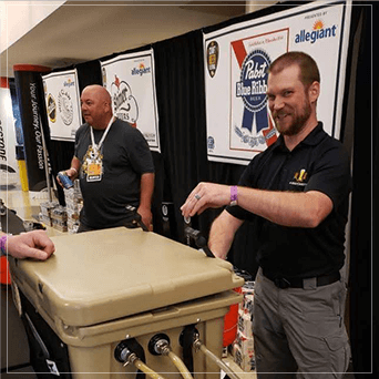 A Head For Profits Offers Jockey Box Rentals & Event Management For Draft Beer At Festivals, Sporting Events And Large Events. 