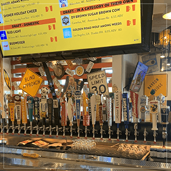 Custom Draft Beer Equipment With Traffic Sign Styling