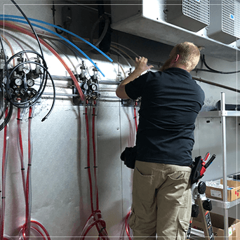 A Head For Profits Preforming Beer Equipment Installation