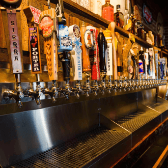 Through The Wall Beer Taps