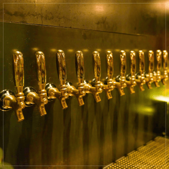 Through The Wall Beer Taps