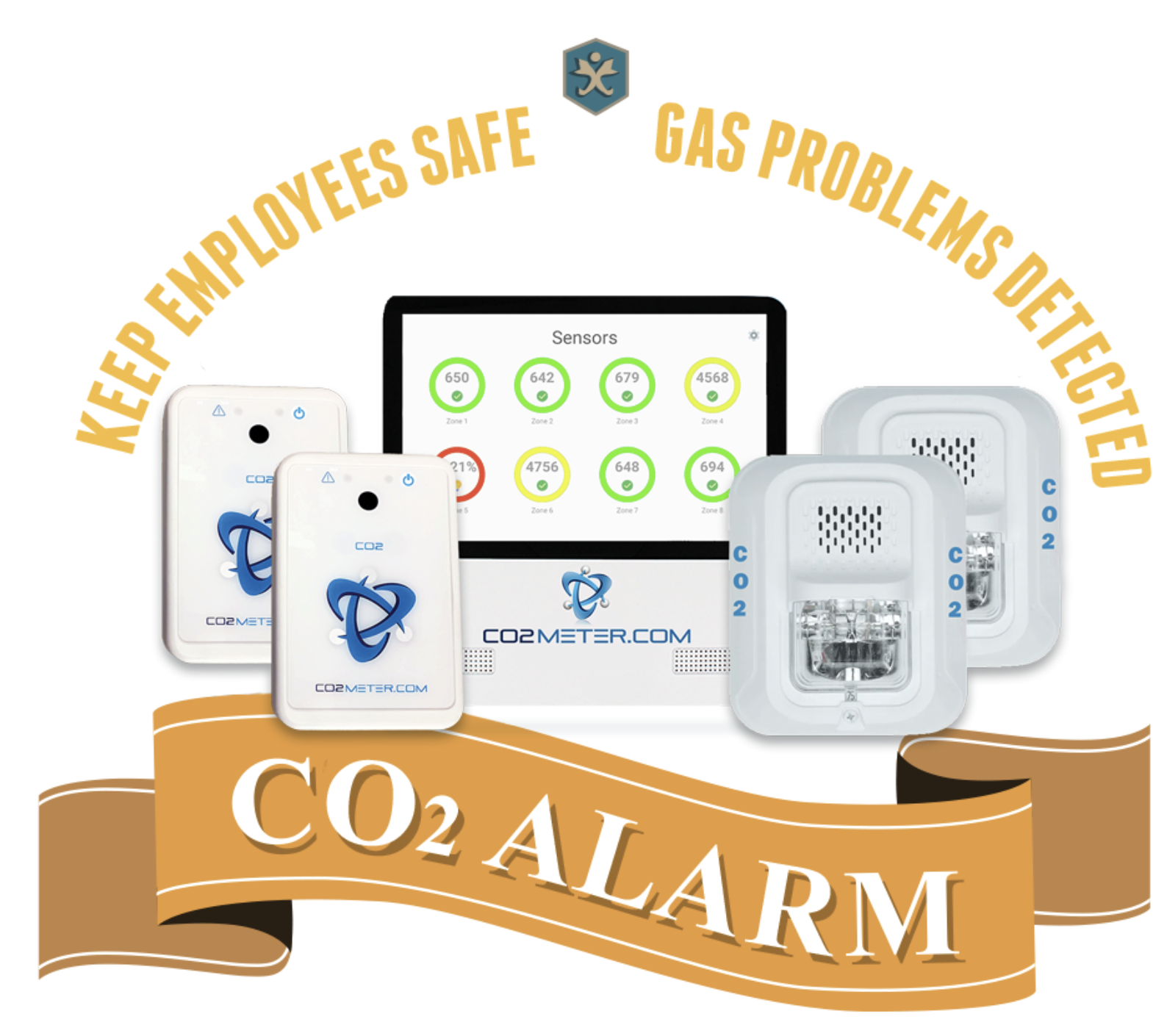 CO2 monitoring from CO2Meter.com keeps employees safe and detects gas problems.